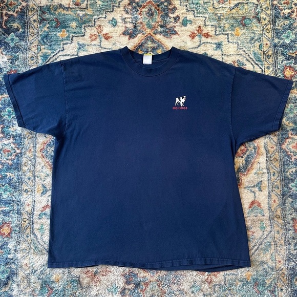 Vintage Big Dogs Think BIG T-shirt Size XXL - Picture 1 of 6